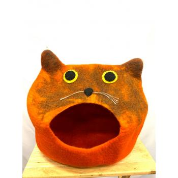 Catbed-2 Wool Felted Cat Bed