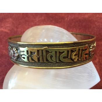 CB-03 Copper Om Mani Bracelets