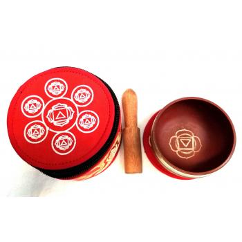 CB3C Chakra Bowl Red 3inch