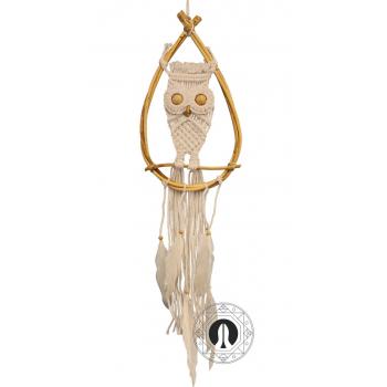 DC-24 Rattan Owl Hangings