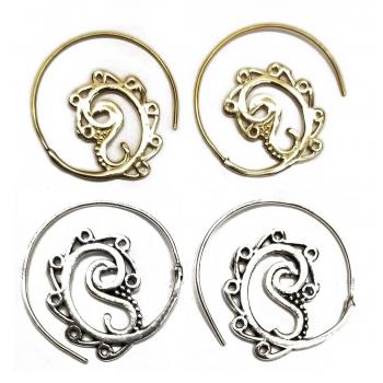 E-030 Brass Ear Rings