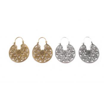 E-1013 Brass Earrings