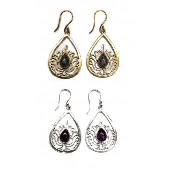 E-266 Brass Ear Rings