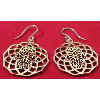 E-736 Hamsa Ear Rings