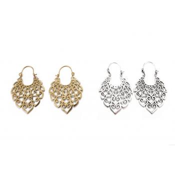 E-969 Brass Ear Rings