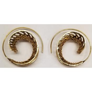 E-160 Brass Earrings