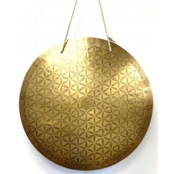  GONG18-7 Brass Carved Gongs