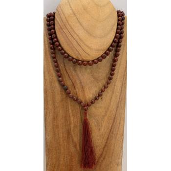 GSMALA-1 Red Jasper Prayer Beads