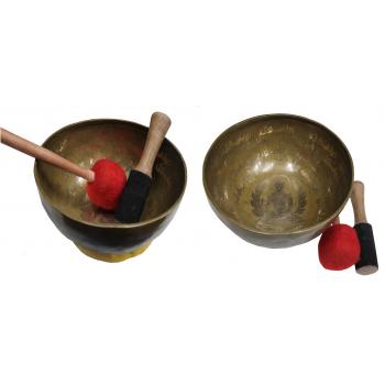 HHC12 Hand hammered Carved 12 Inch
