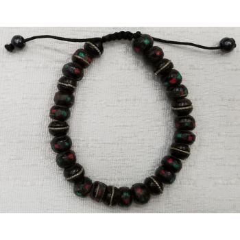 IBB-01A Inlayed Bead Bracelets