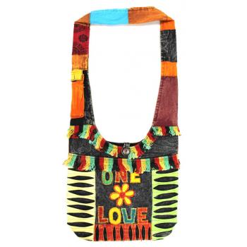 KIB-1811 Cotton One Love Hobo Bag