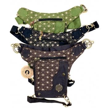 KIF-1723-A Cotton FOL Printed Leg Tie Belts