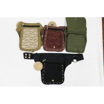 KIF-1728 Cotton Fanny Packs With Lace