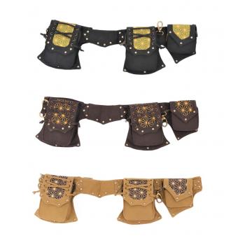 KIF-1733-A Cotton Hipster Belt With Print