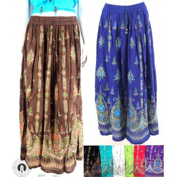 KIG-107 Rayon Jari Skirts