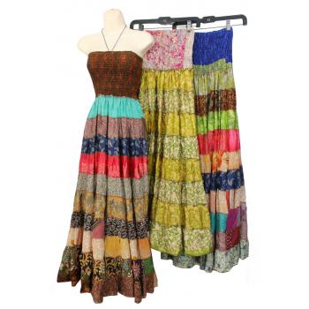 KIG-61 Recycle Silk 9 Layer Dress