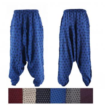KIG-93 Cotton FOL Print Harem Pants