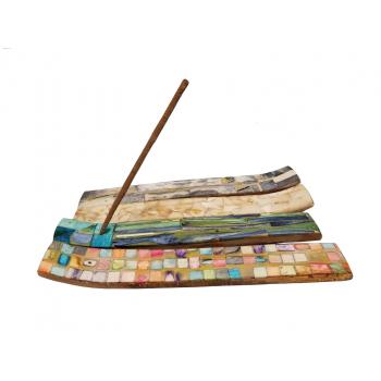 KINS-48 Bone Inlayed Incense Burner