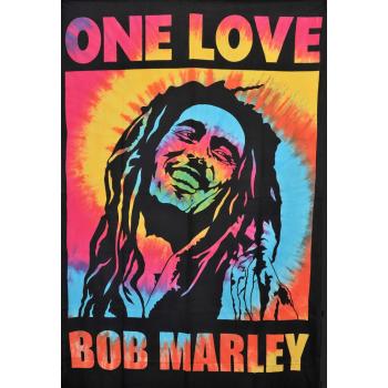 KTP-102 Twinsize Tapestry with Bob Marley