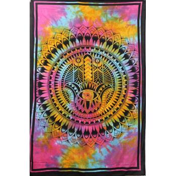 KTP-47B Twinsize Tapestry with Hamsa