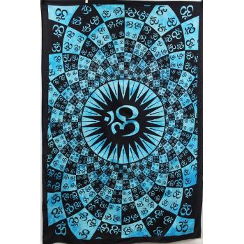 KTP-49 Twinsize Tapestry with Om