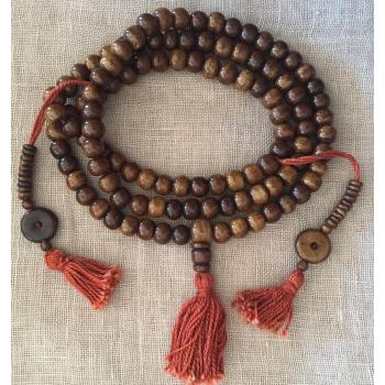 Mala-16B Bone Mala 8mm Brown
