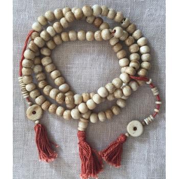 Mala-16 Bone Beige Mala 8mm