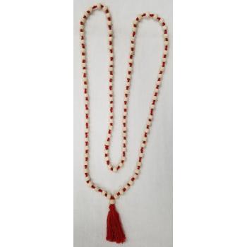 Mala-4 Tulsi Mala Round with Knot