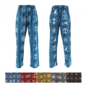 NC-01 Cotton Batik Print Pants