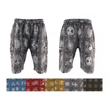 NC-03 Cotton Batik Print Shorts