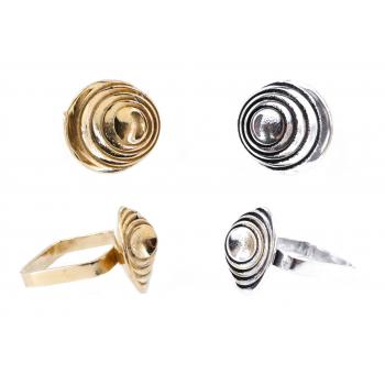 NPR-18 Brass Petal Rings