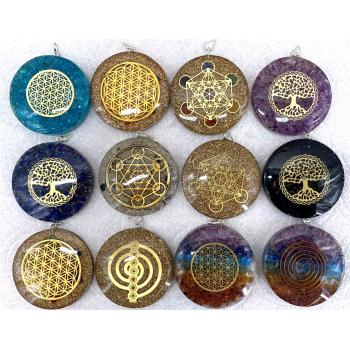 OP-01 Orgonite Pyramid 2 Inch