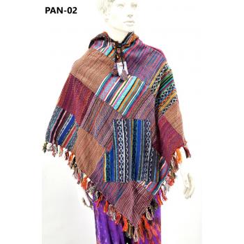 PAN-02 Multi Fabric Poncho