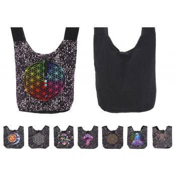 SG-21A Cotton DP Hobo Bags