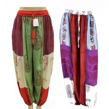 SRT-220 Mantra Printed Rayon  PW Baloon Pants