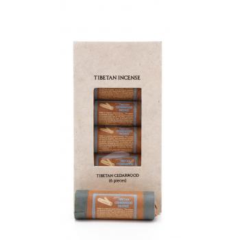 TIGP-04 Tibetan Cedarwood Incense Gift Pack of 6
